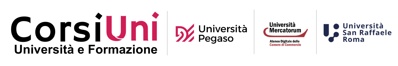 CorsiUni - Pegaso - Mercatorum - San Raffaele